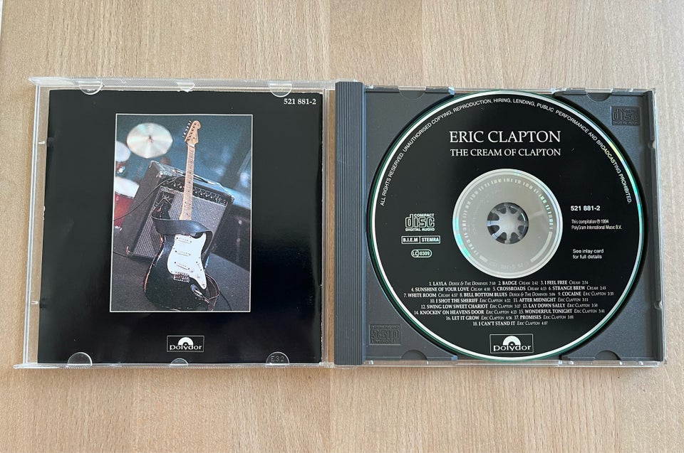 Eric Clapton : The cream of Eric