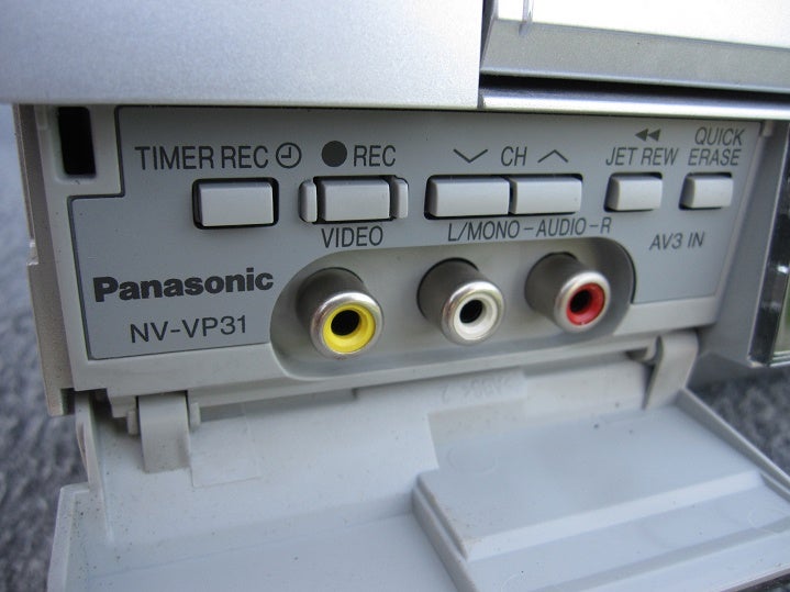 VHS videomaskine, Panasonic,