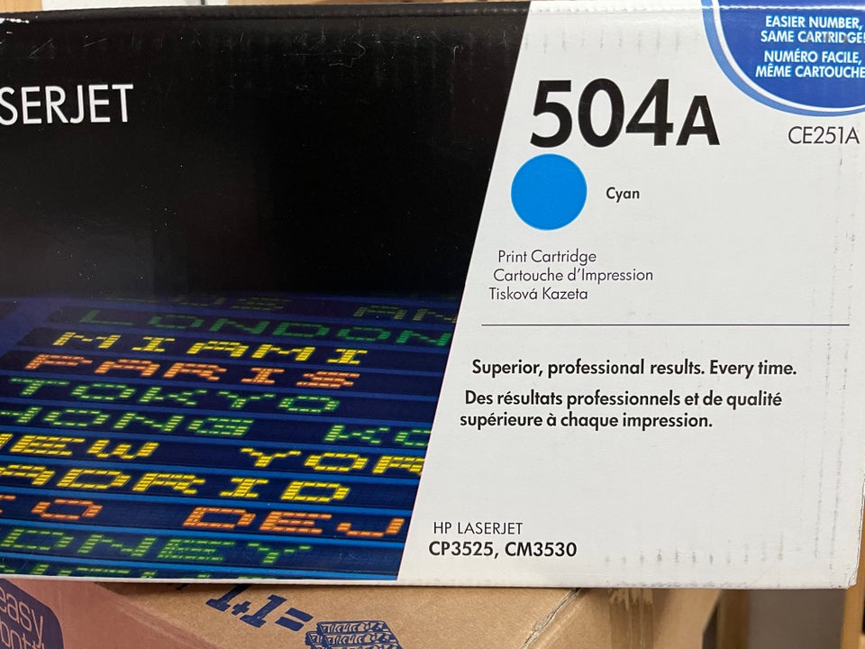 Lasertoner, HP, 504A