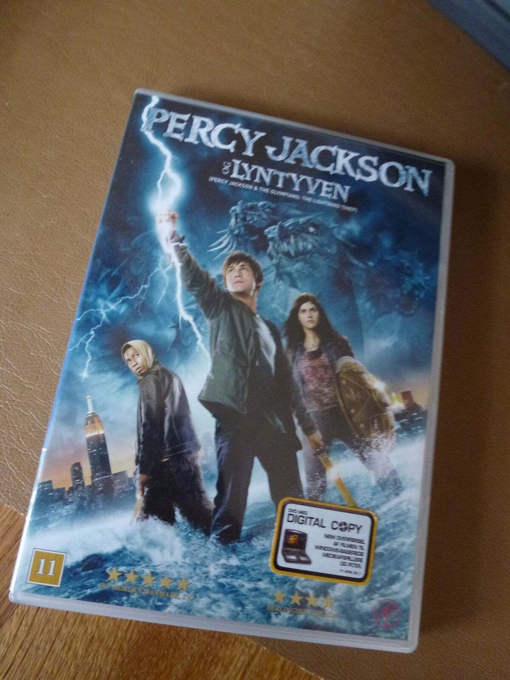 Percy Jackson og lyntyven, DVD,