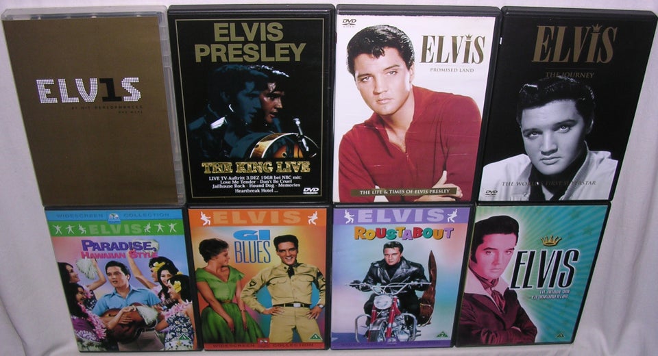 Elvis Presley, DVD, romantik