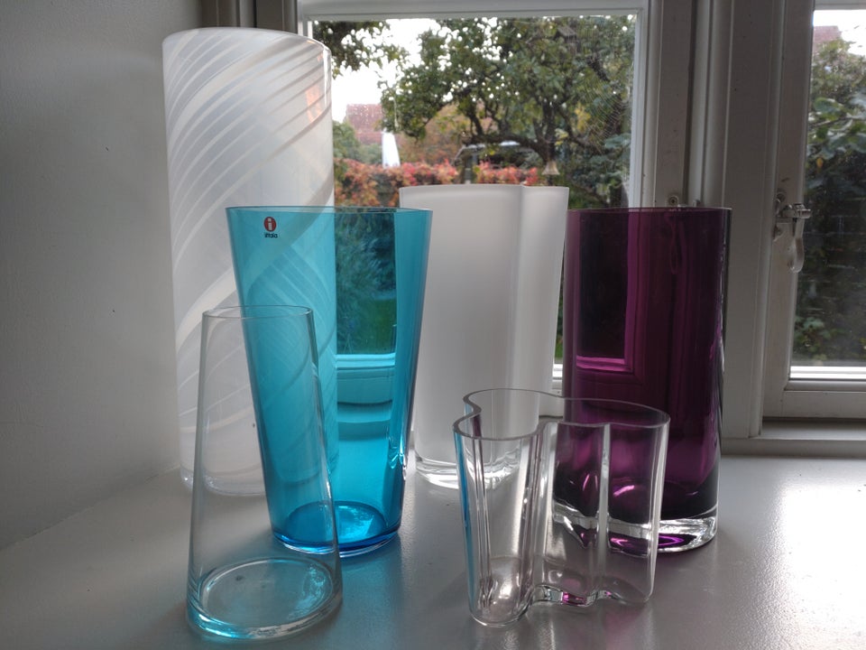 Vase, Iittala m.fl.