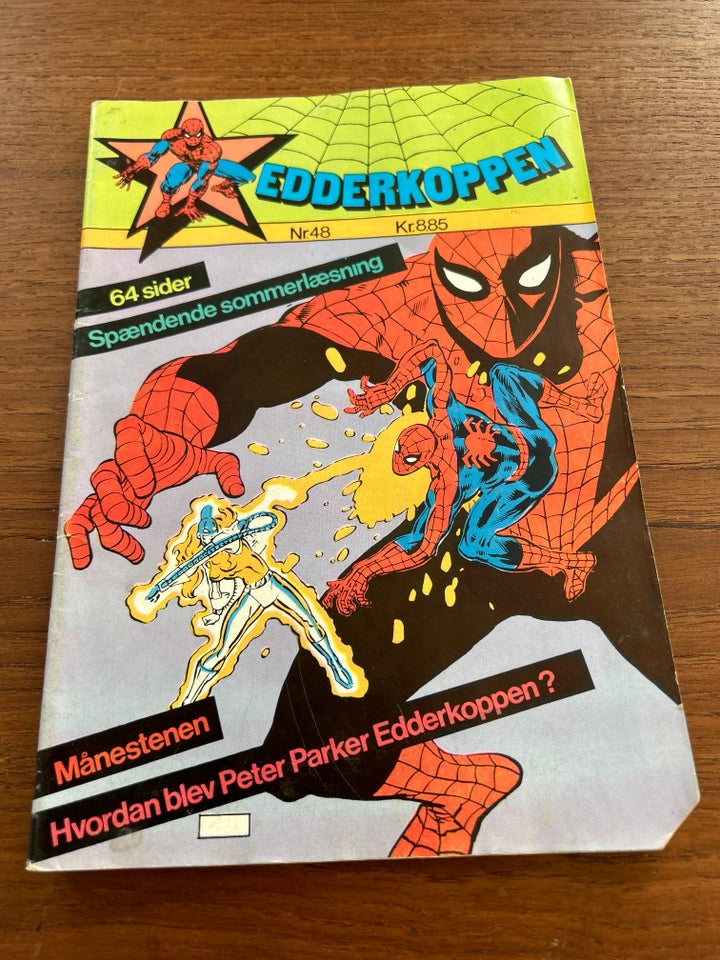 Edderkoppen 48 1983, Marvel comics