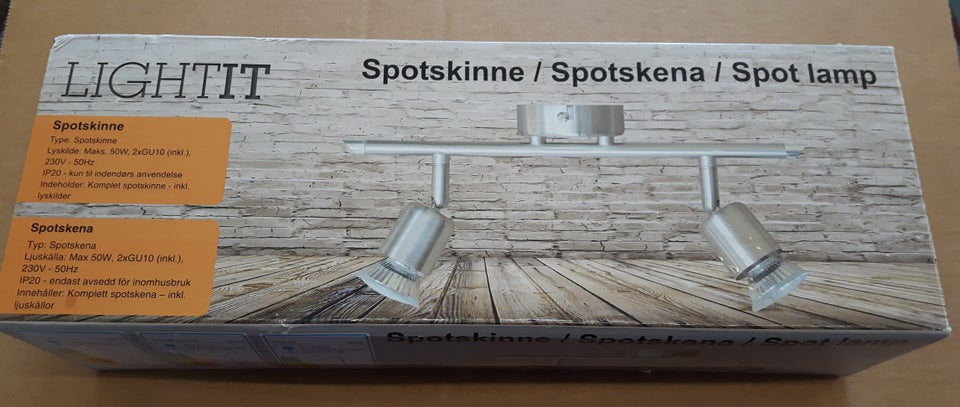 Spot, LightIt spotlampe med 2