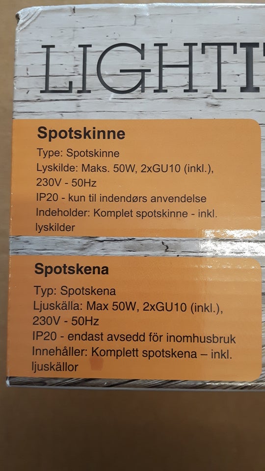 Spot, LightIt spotlampe med 2