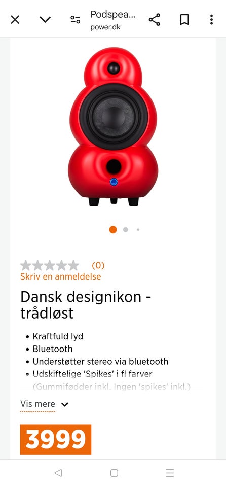 Højttaler ScanDyna Minipod