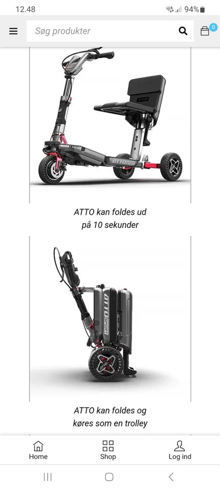 Mobilscooter Atto Sport