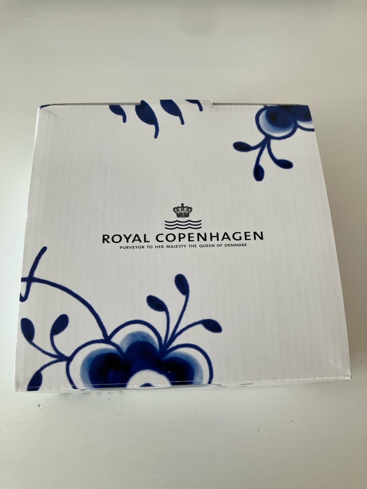 Porcelæn Blue Fluted Mega Dessert