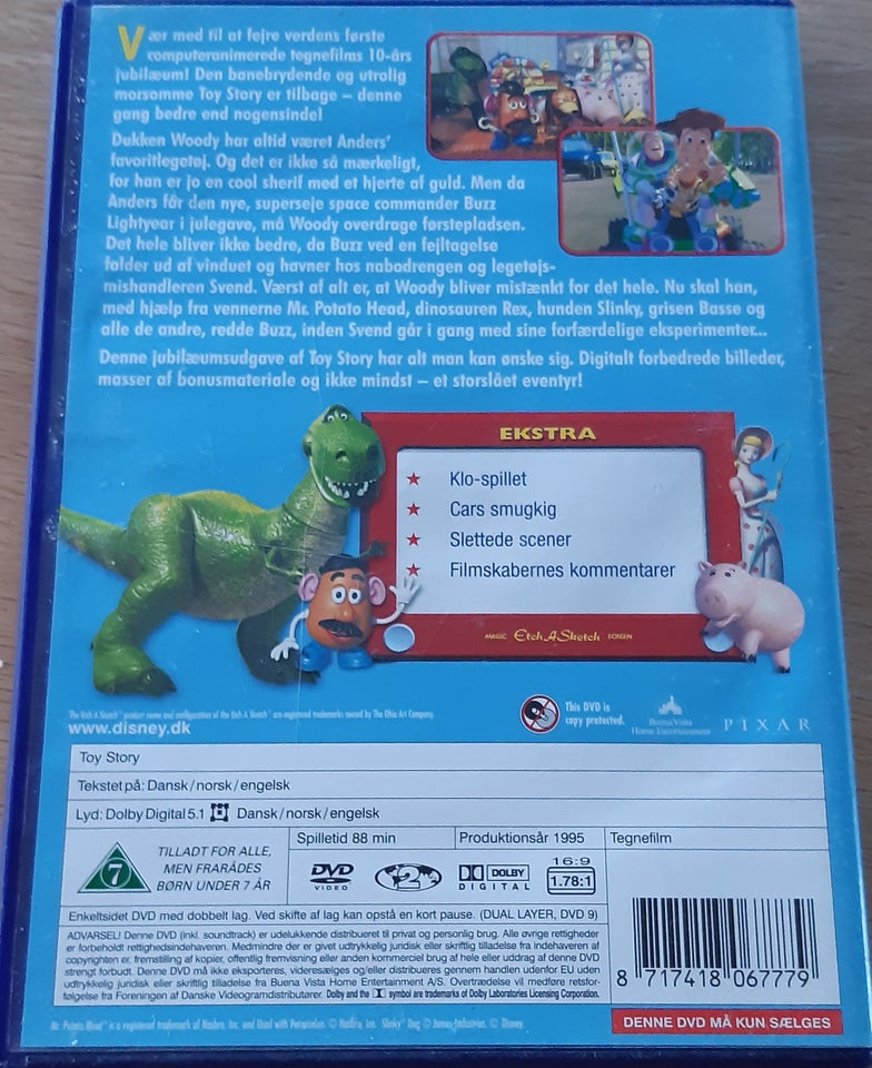 Toy story, Blu-ray, tegnefilm