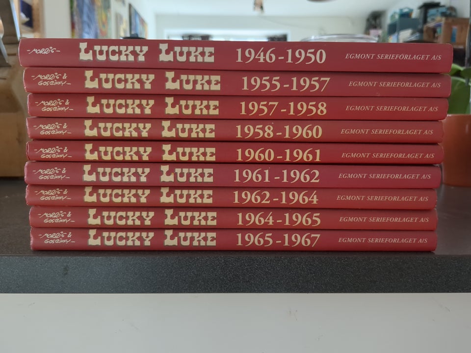 Lucky Luke samling, Tegneserie