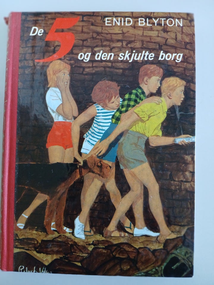 De 5 og den skjulte borg Enid Blyton