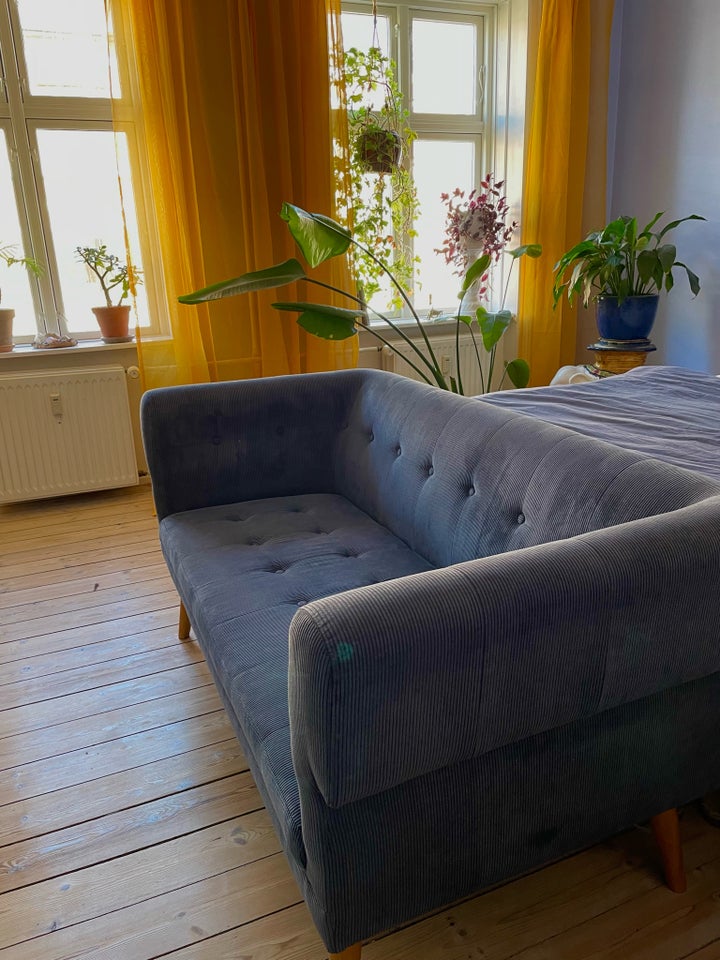 Sofa fløjl 2 pers