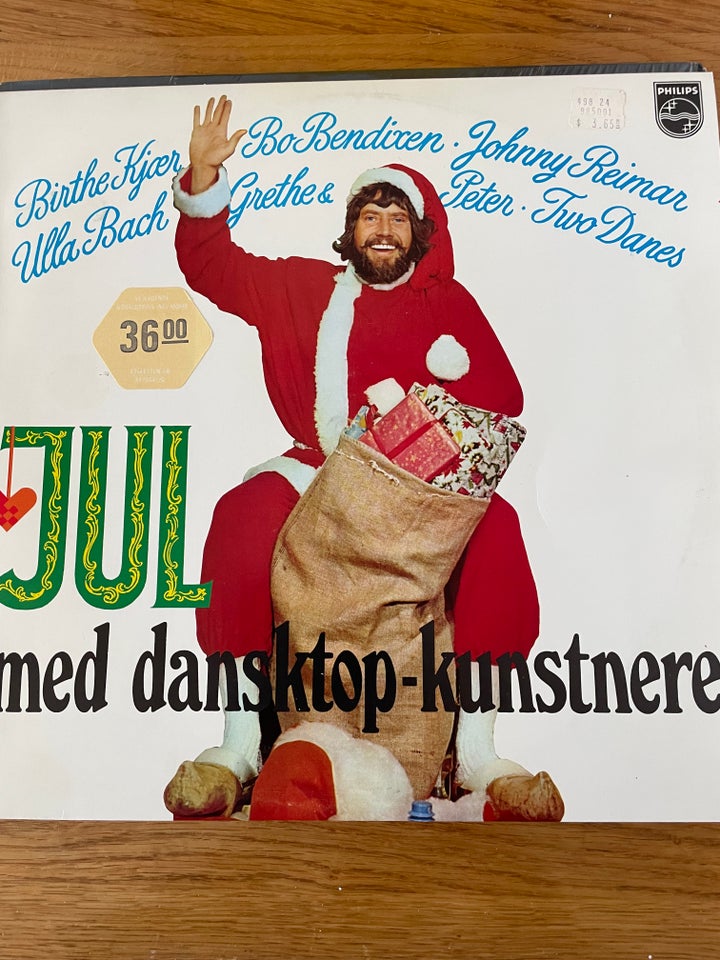 LP, Jul med dansktop kunstnere, Jul