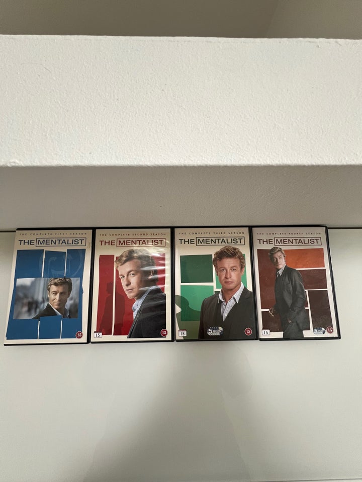 The mentalist sæson 1-4,