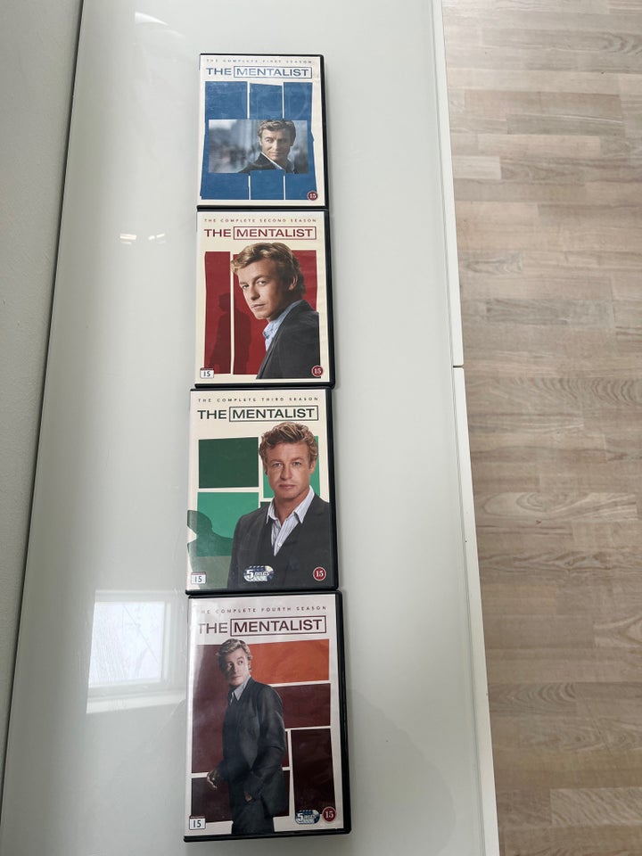 The mentalist sæson 1-4,