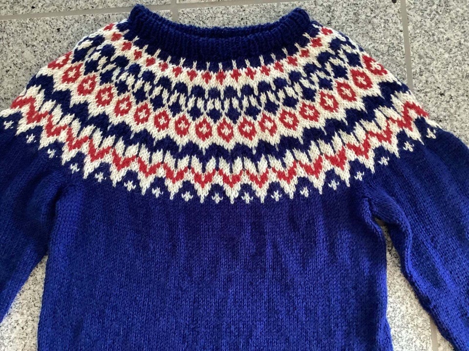 Sweater, Håndstrikket , str. 40