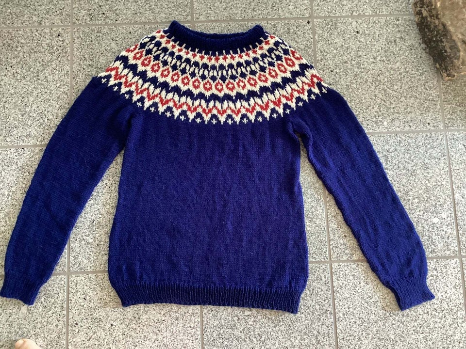 Sweater, Håndstrikket , str. 40