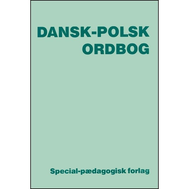 Dansk-Polsk Ordbog Wanda Strange