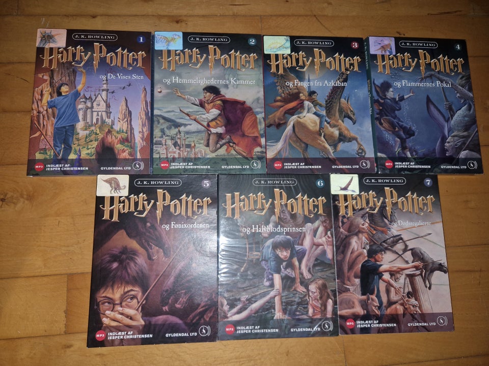 Harry Potter lydbøger/lydbog 1 -7