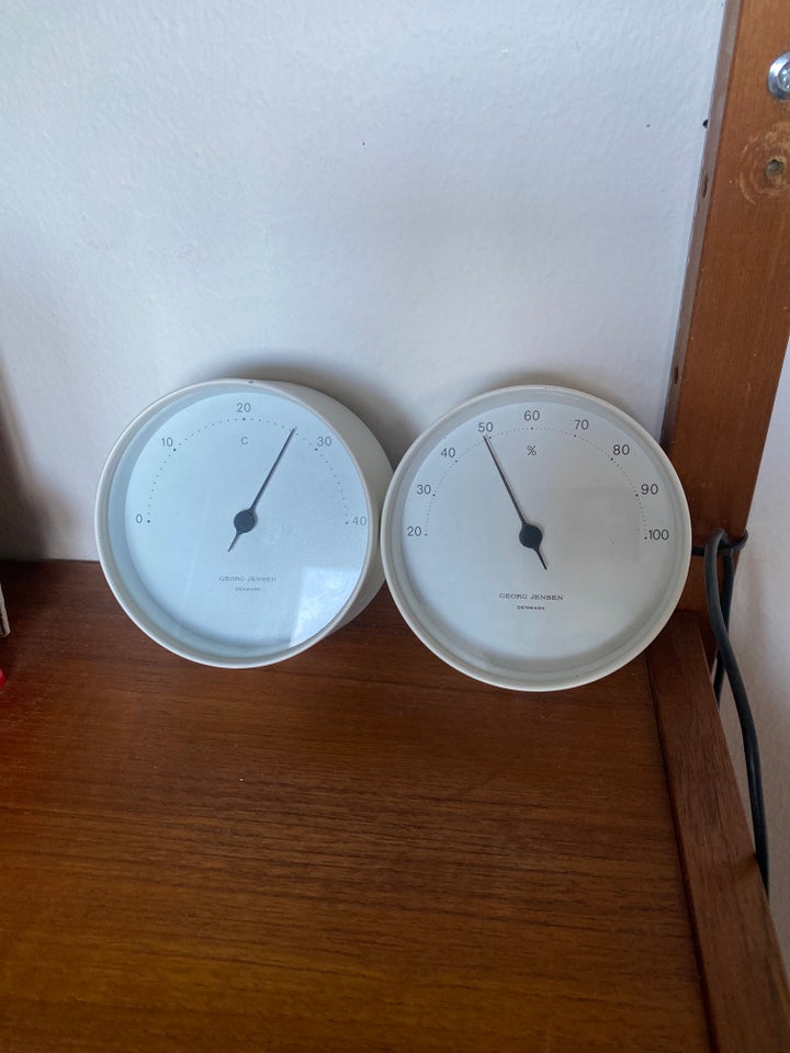 Georg Jensen Hygrometer og