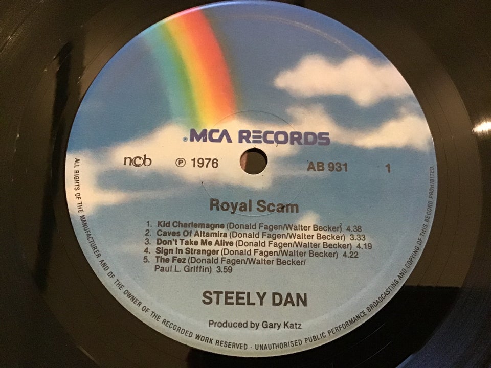 LP, Steely Dan , The royal scam