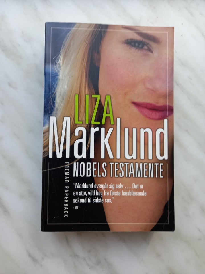 Nobels testamente, Liza Marlund,