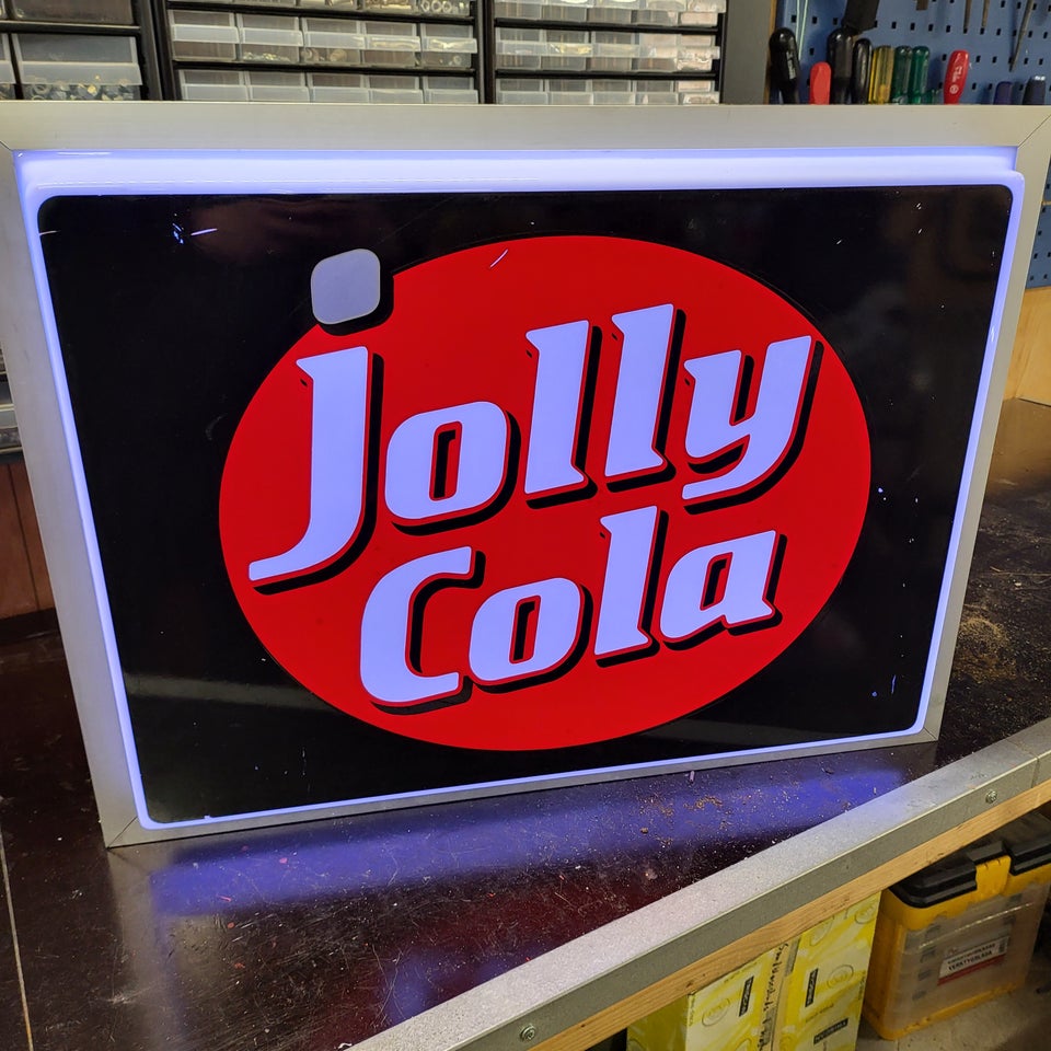 Lysskilt, Jolly cola