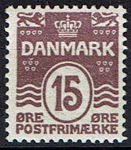 Danmark, ustemplet, bogtryk