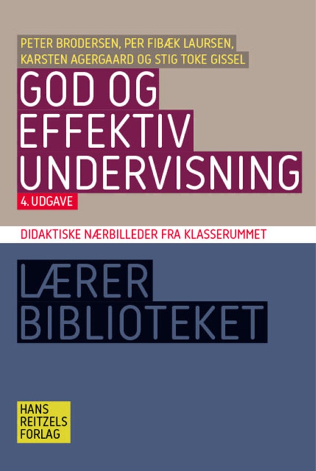 God og effektiv undervisning ,