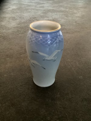 Porcelæn Vase Mågestel