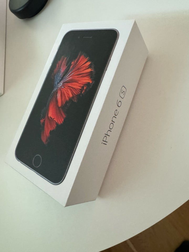 iPhone 6S, 64 GB, sort