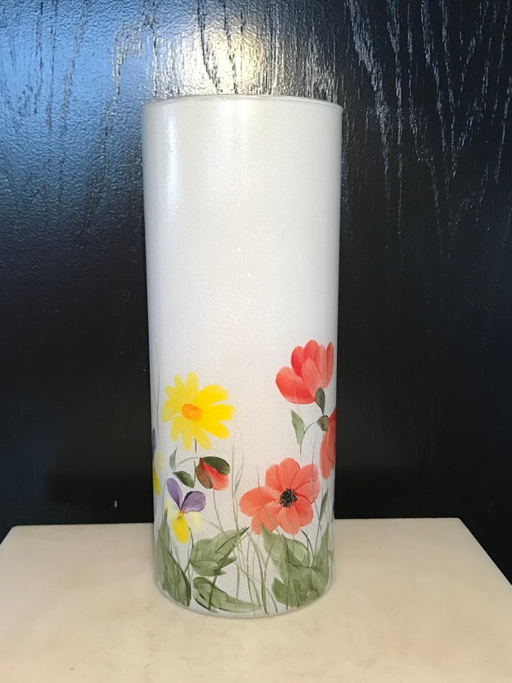 Vase, Unika glasvase, Hanne