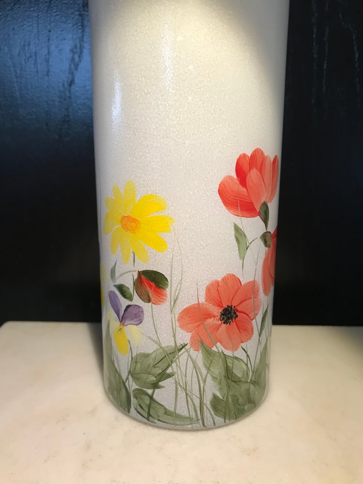 Vase, Unika glasvase, Hanne