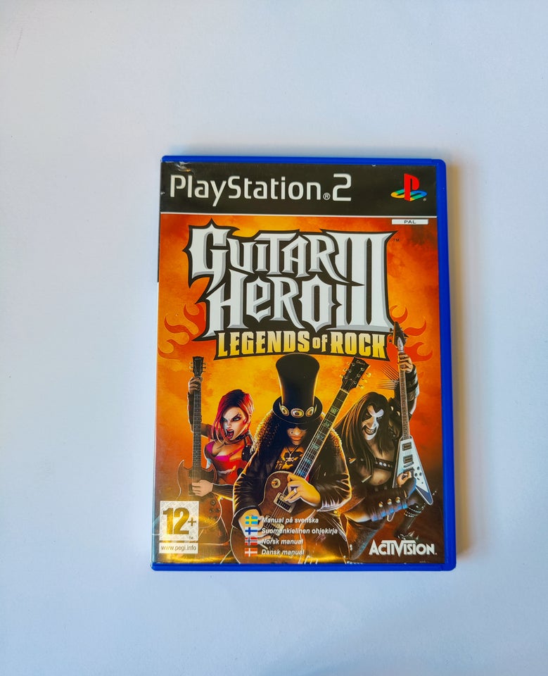 Guitar Hero 3 Legends of Rock, PS2,