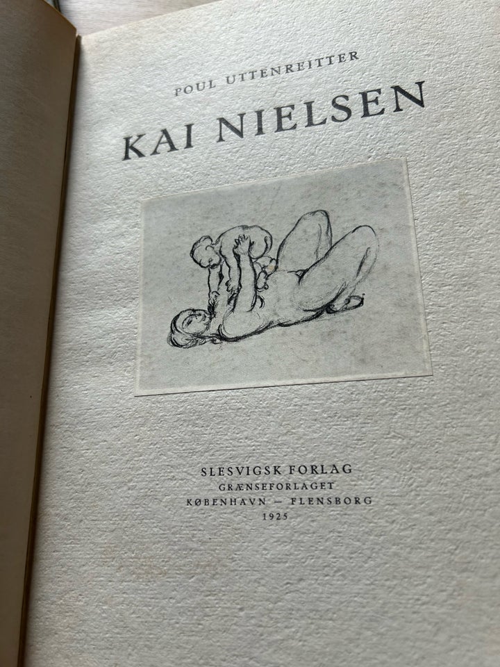 2 bøger om Kai Nielsen 1925, emne: