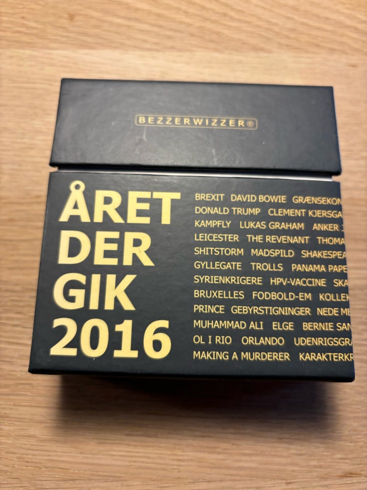 Året der gik 2016, Strategi,