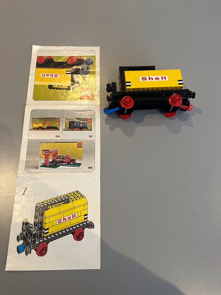 Lego Tog 136 KOMPLET MED