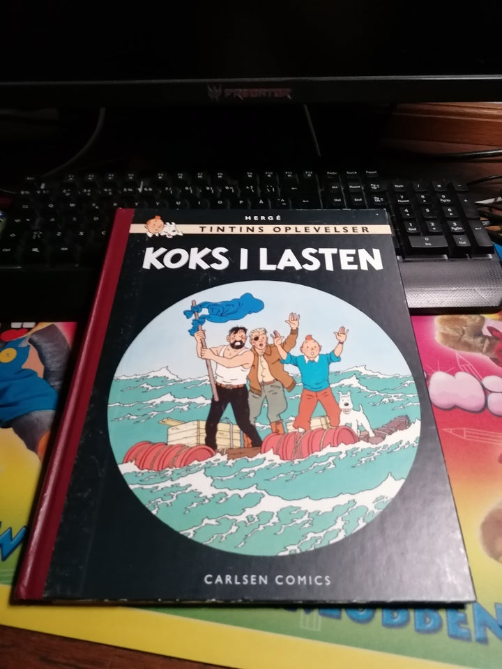 tintin-koks i lasten i