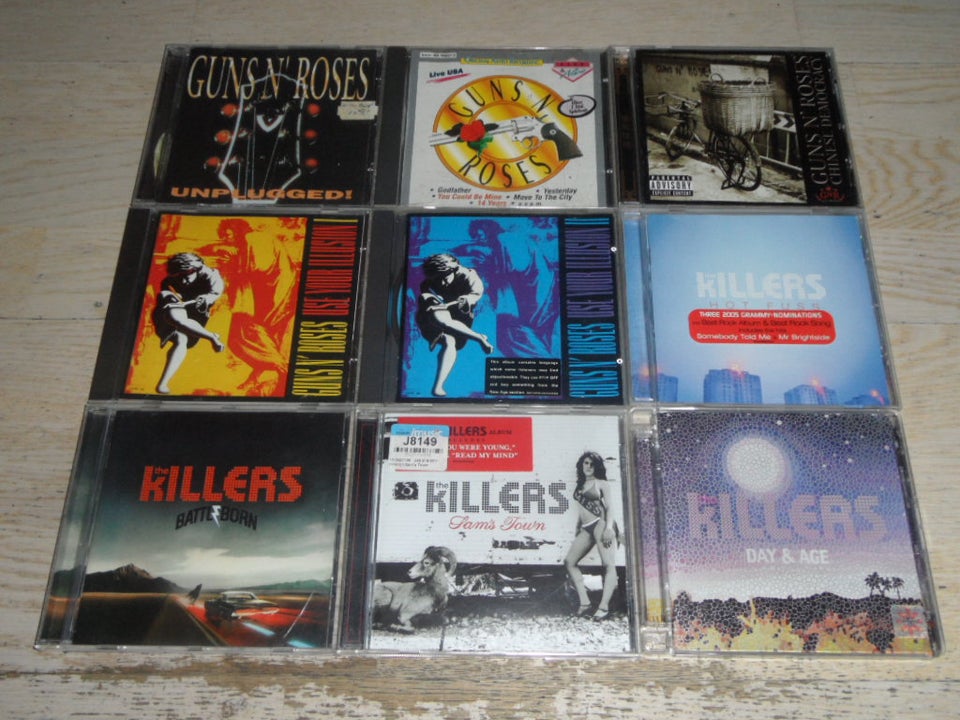 GUNS N' ROSES / KILLERS: 5 CD GUNS N'