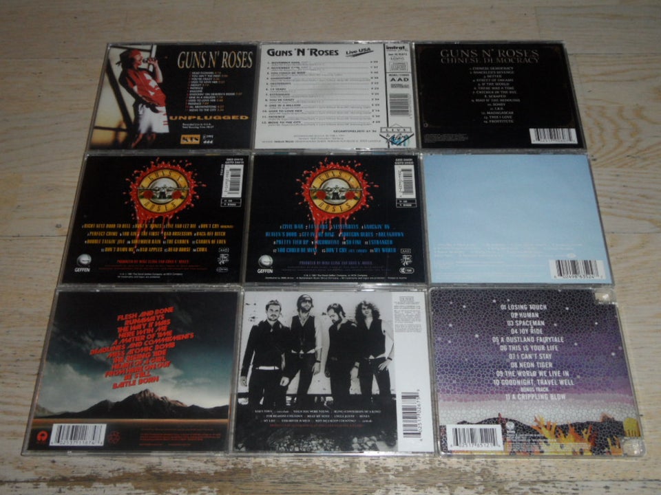 GUNS N' ROSES / KILLERS: 5 CD GUNS N'