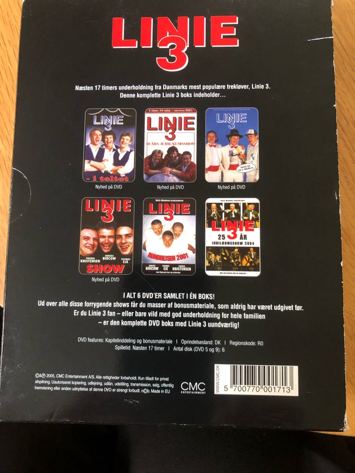 Linie 3 Den Komplette Boks, DVD,