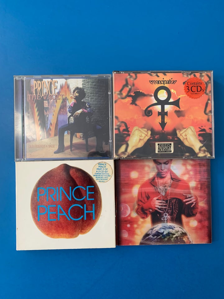 PRINCE: 4 CD ALBUMS, RB