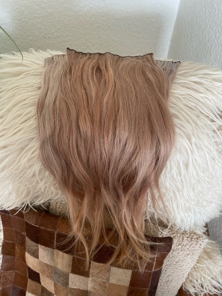 Extensions, 55 cm ægte hår