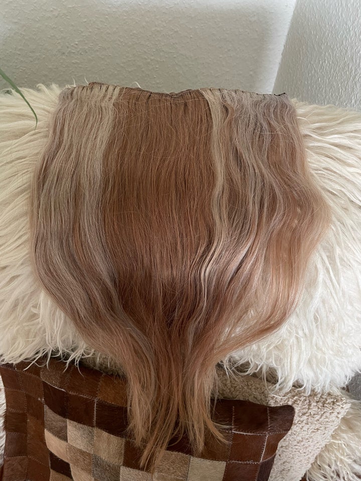 Extensions, 55 cm ægte hår