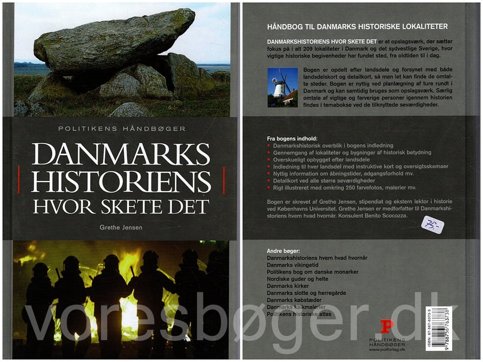 Danmarkshistoriens Hvor skete