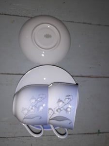 Porcelæn Kop og underkop B&amp;G