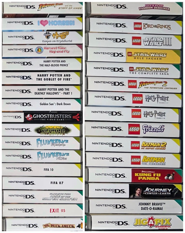 PART 3 NINTENDO DS + 3DS SPIL 