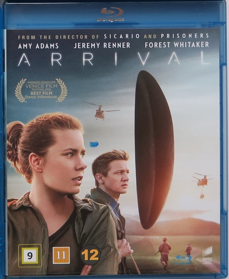 Arrival, Blu-ray, science fiction