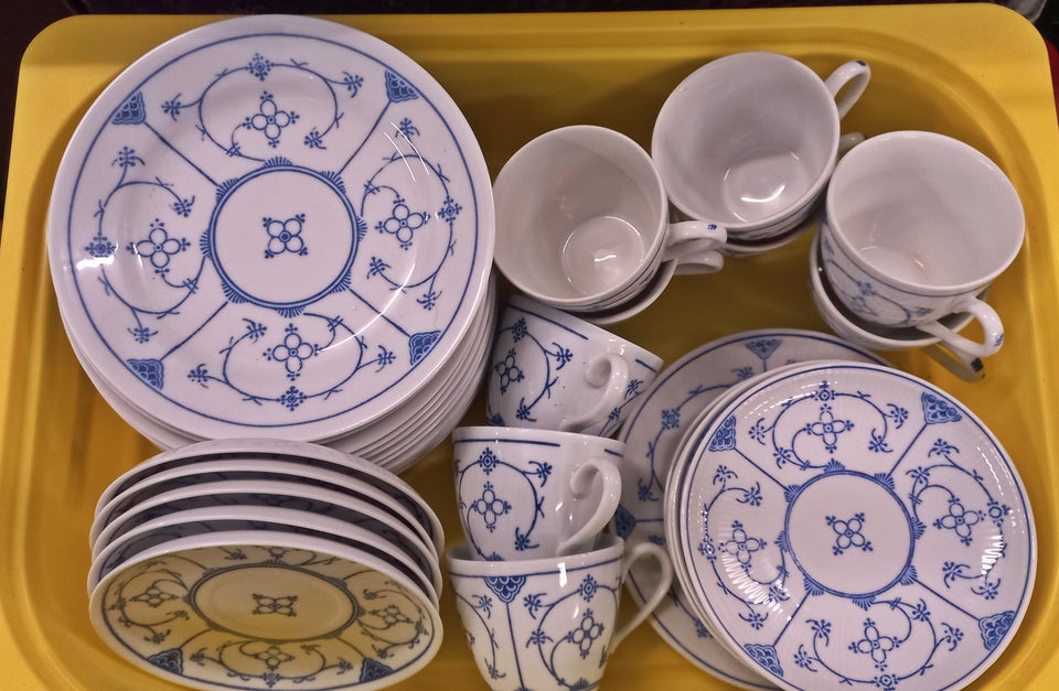 Porcelæn, Musselmalet kaffestel