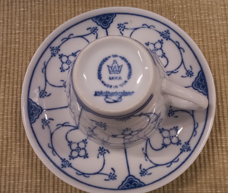 Porcelæn, Musselmalet kaffestel